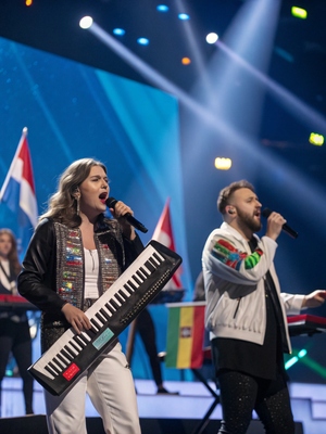 Les gagnants de l'Eurovision de la chanson et autres participants... Eurovision Concours Musical TV