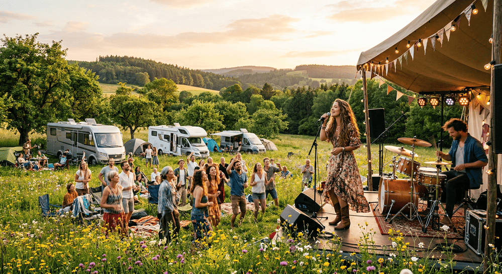 Concert privé pour gens du voyage